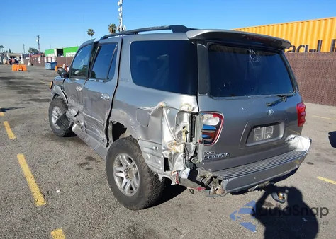 2003 Toyota Sequoia Limited V8 из США, поврежденный, VIN 5TDBT48A63S145436